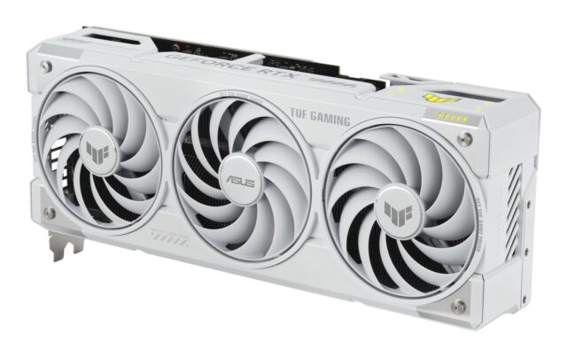 ASUS TUF Gaming RTX 5070 Ti 16 GB OC White graphics card - imagine 2