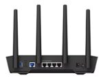 ASUS TUF-AX4200 wireless router Gigabit Ethernet Dual-band (2.4 GHz / 5 GHz) Black - imagine 7