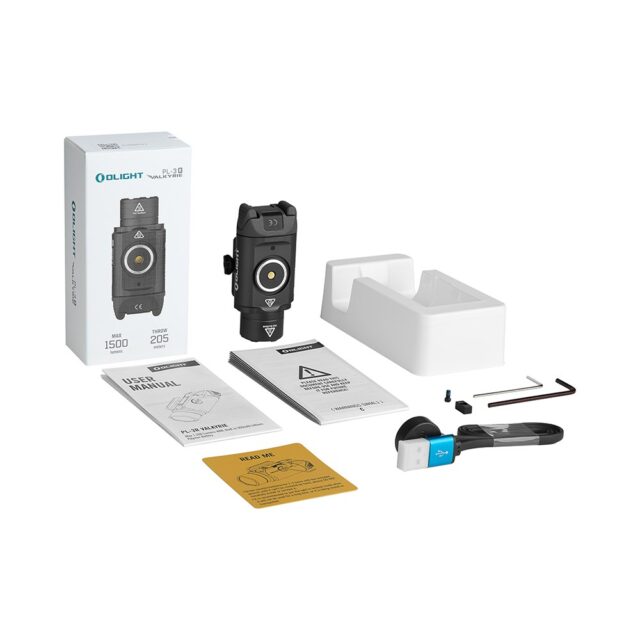 Olight PL-3R Valkyrie Black weapon torch - 1500 lumens - imagine 4