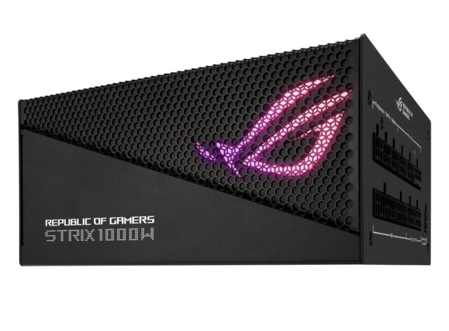 ASUS ROG Strix 1000W Gold Aura Edition power supply unit 20+4 pin ATX ATX Black - imagine 8