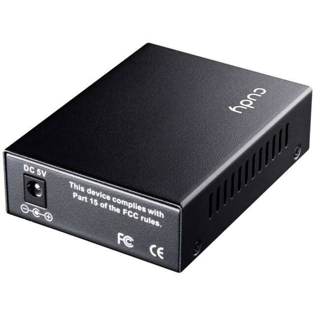Cudy MC100SA-20 network media converter 100 Mbit/s 1310 nm Single-mode Black - imagine 3