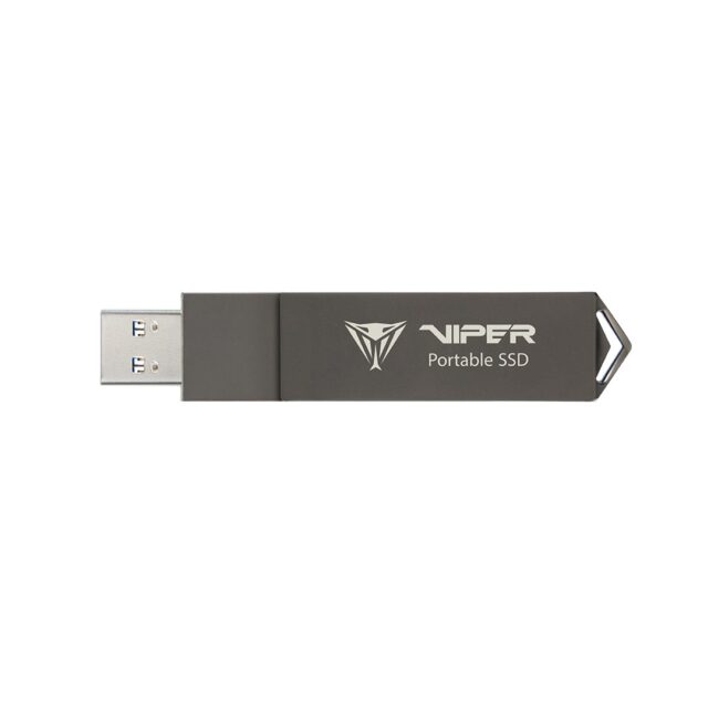 External Portable SSD Patriot Viper PVP30 Duo Compact 2TB 1000MB/s USB A+C 3.2 Gen2 (PVP302TB28UDG) - imagine 2
