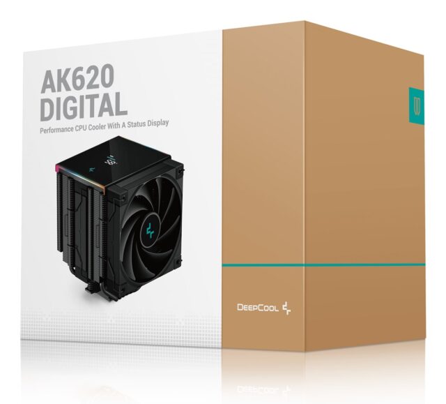 DeepCool AK620 DIGITAL Processor Air cooler 12 cm Black 1 pc(s) - imagine 10