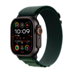 Watch Apple Watch Ultra 2 (2024) LTE 49mm Black Titanium Case with Alpine Loop M - Dark Green