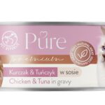 PET REPUBLIC Pure Chicken and tuna in gravy - wet cat food - 80g
