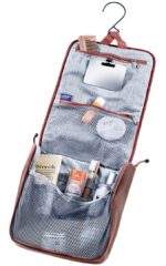 Kosmetyczka turystyczna Deuter Wash Center II  caspia/raisin - imagine 2