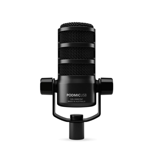 RODE PodMic USB Black Studio microphone - imagine 3