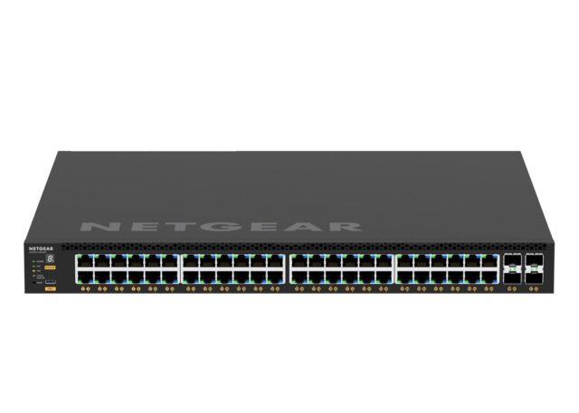 NETGEAR M4350-48G4XF Managed L3 Gigabit Ethernet (10/100/1000) Power over Ethernet (PoE) 1U Black - imagine 7