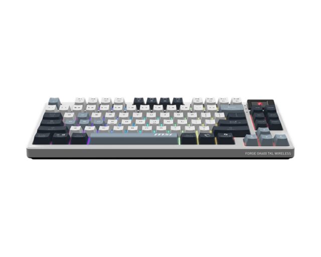 MSI FORGE GK600 TKL W SKY Gaming Keyboard - imagine 4