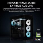Corsair 4500X LX-R RGB Tempered Glass Mid-Tower  Black Midi Tower - imagine 2