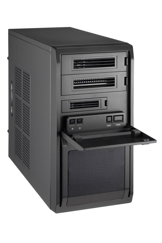 Chieftec LT-01B-350GPB computer case Mini Tower Black 250 W - imagine 2