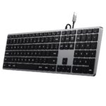 Satechi Slim W3 Keyboard USB-C with numpad (gray) - imagine 3