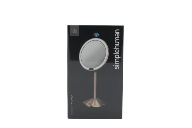 simplehuman ST3010 makeup mirror Freestanding Round Rose gold - imagine 3