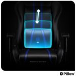 Gaming chair Diablo Chairs X-One 2.0 Normal Size black-blue - imagine 10