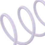 Baseus Gem USB A to USB C fast charging cable 1 m 100 W Purple - imagine 4