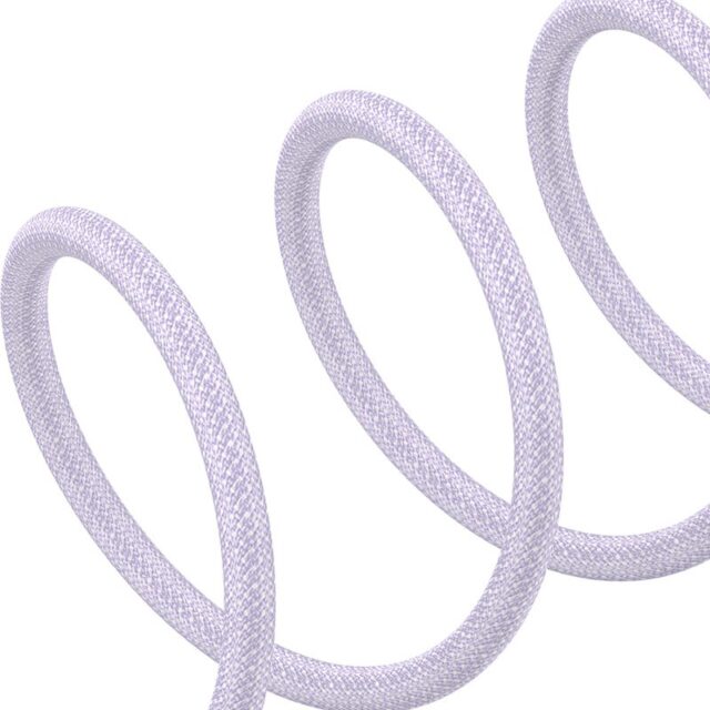 Baseus Gem USB A to USB C fast charging cable 1 m 100 W Purple - imagine 4