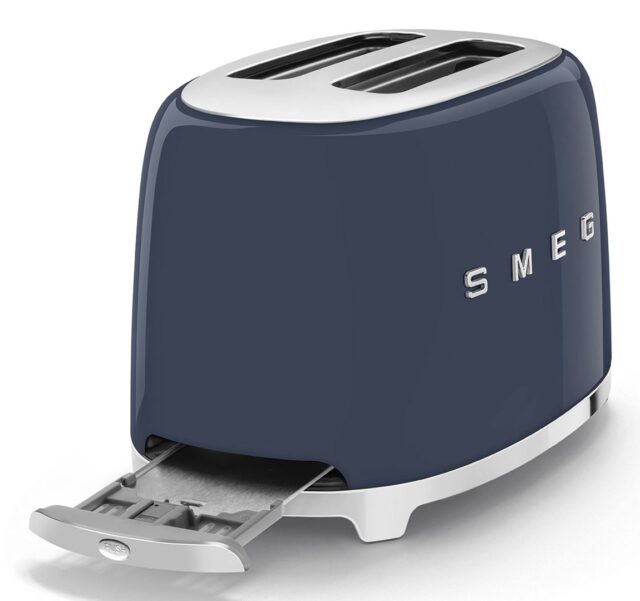 Smeg TSF01NBEU toaster 6 2 slice(s) 950 W Blue  Chrome - imagine 8