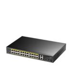 24-GbE PoE switch w/ 2 uplinks CUDY - imagine 2