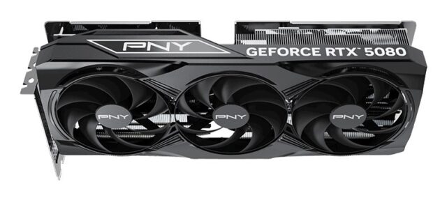 Karta graf. PNY RTX 5080 Triple Fan OC 16 GB - imagine 5