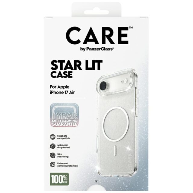 CARE by PanzerGlass Flagship Urban Explorer w. White MagSafe case for iPhone Air Star Lit - imagine 5