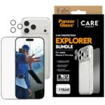 CARE by PanzerGlass Flagship Explorer 3in1 Case + Glass + Lens Protection Kit for iPhone 17 Pro Max