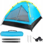 TOURIST TENT 2-PERSON ALPENAIR IGLO CAMPING WATERPROOF MOSQUITO NET