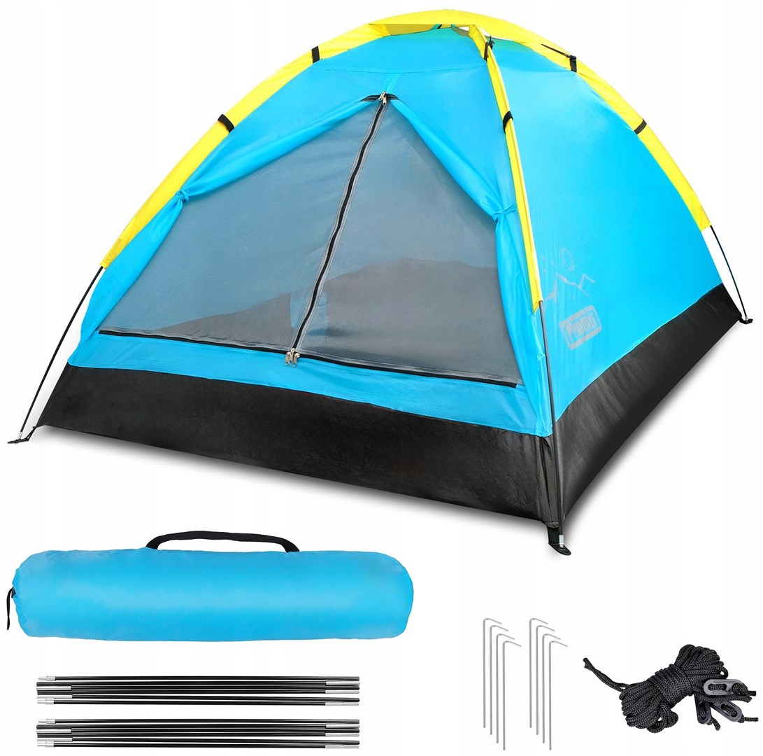 cps-7c628a7a53290a4999668682f698f97a-2026-03-22-07-28-06 TOURIST TENT 2-PERSON ALPENAIR IGLO CAMPING WATERPROOF MOSQUITO NET - imagine 1