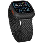 Case PITAKA Air Case for Apple Watch Ultra 1/2/3 (49 mm) black and grey - imagine 5