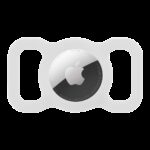 Tactical Airtag Beam Collar White