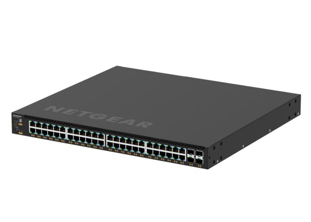 NETGEAR M4350-48G4XF Managed L3 Gigabit Ethernet (10/100/1000) Power over Ethernet (PoE) 1U Black - imagine 5