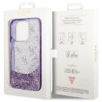 Guess GUHCP14LLC4PSGU iPhone 14 Pro 6.1" purple hardcase Liquid Glitter 4G Transculent - imagine 8