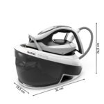 Tefal Express Power SV8130 2800 W 1.8 L Durilium AirGlide Autoclean soleplate Black  White - imagine 6