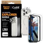 CARE by PanzerGlass Flagship Explorer 3in1 Case + Glass + Lens Protection Kit for iPhone 17 Pro Max - imagine 4