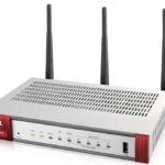 Zyxel USG20W-VPN-EU0101F wireless router Gigabit Ethernet Dual-band (2.4 GHz / 5 GHz) Grey  Red