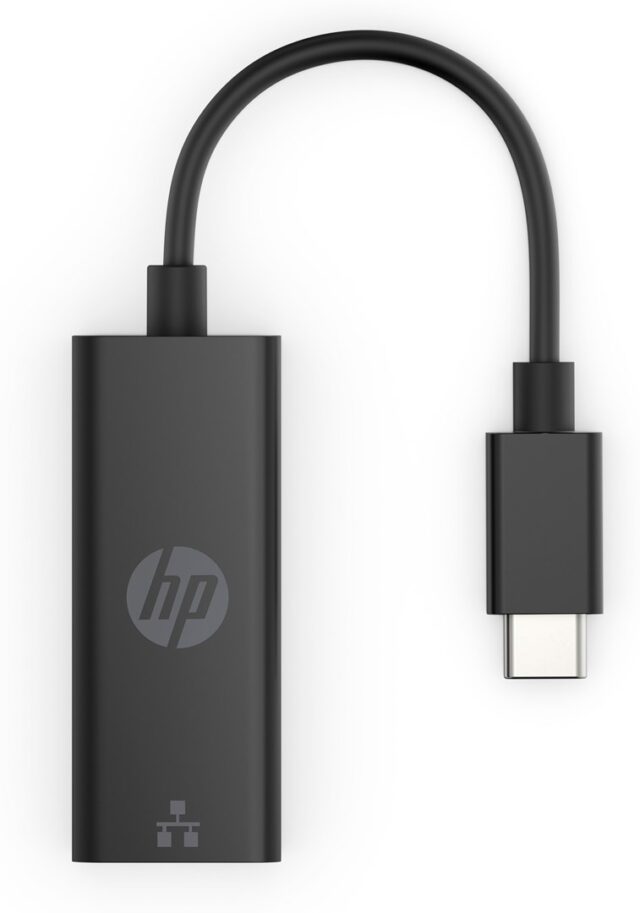 HP adapter 4Z534AA G2 USB-C to RJ45 adapter black - imagine 5
