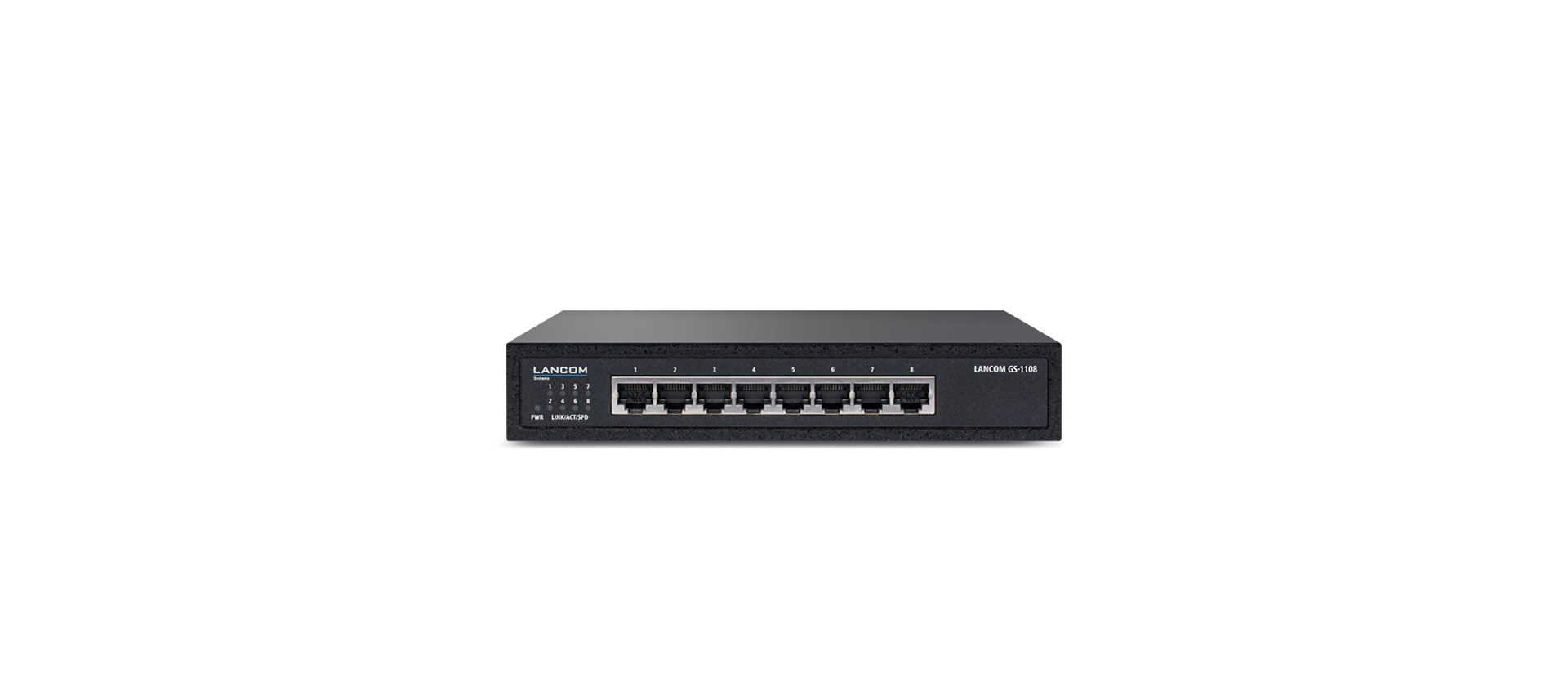 cps-7df0f489e8182987f29f6af39aa5f386-2026-03-22-08-35-02 Lancom Systems GS-1108 Unmanaged L2 Gigabit Ethernet (10/100/1000) Black - imagine 1