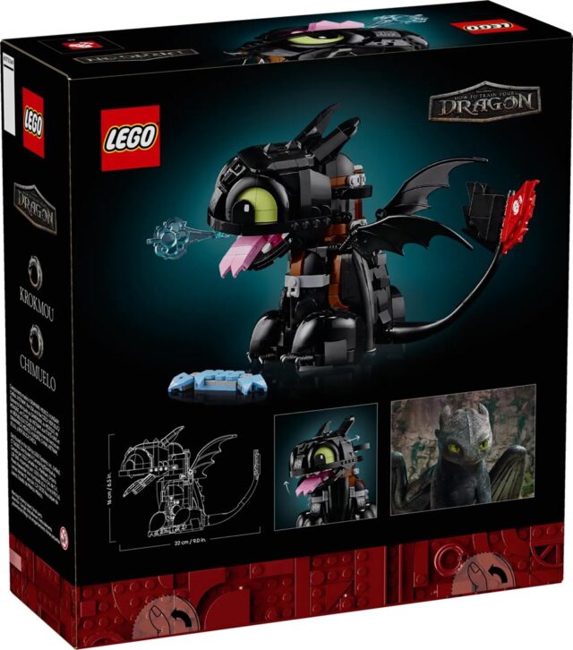 LEGO ICONS 10375 How to Train Your Dragon: Toothless - imagine 2