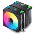 Jonsbo CR-3000 CPU Cooler Dual Tower  ARGB - 2x 120 mm  black - imagine 5