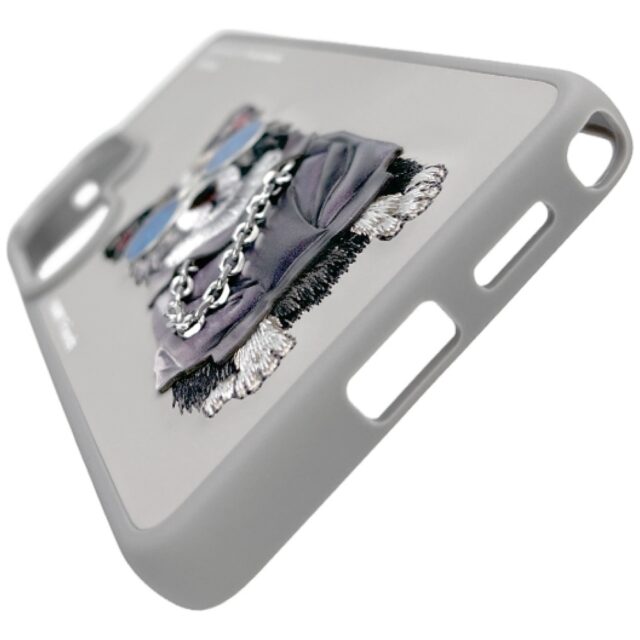 Etui Nimmy Glasses Cool Dog do Samsung    Galaxy S26 Ultra szary - imagine 4