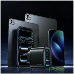 Wall charger USAMS T70 40W 2xUSB-A/2xUSB-C black - imagine 4