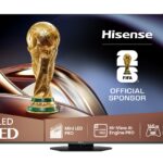 Hisense 55U8Q 139.7 cm (55 ) 4K Ultra HD Smart TV Wi-Fi Black 700 cd/m2