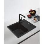 MIXER KITCHEN PULL OUT FRANKE LINA BLACK - imagine 4