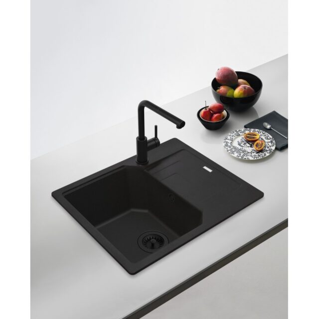 MIXER KITCHEN PULL OUT FRANKE LINA BLACK - imagine 4