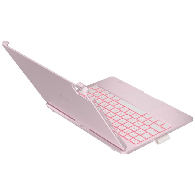 Case Typecase Flexbook Touch with keyboard for iPad Pro 11" 2024/2025 light pink - imagine 4