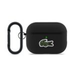 Case Lacoste Petit Pique Croc Logo for AirPods Pro 3 black - imagine 5