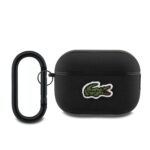 Lacoste Petit Pique Croc Logo Patch Pouzdro pro AirPods Pro 2 Black