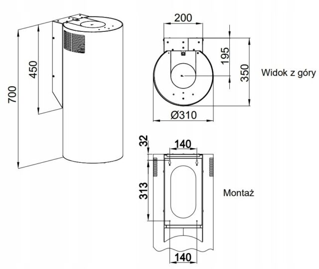 MAAN ELBA WPB 731 SATIN HOOD - imagine 4