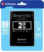 Verbatim Store 'n' Go USB 3.0 Portable Hard Drive 2TB Black - imagine 7