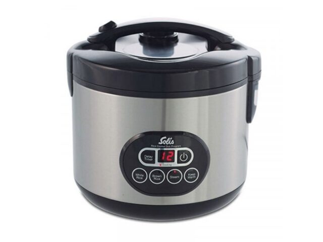 Solis 979.30 rice cooker 1.2 L 500 W Stainless steel - imagine 2