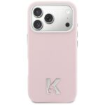 Case Karl Lagerfeld Karl Head Logo MagSafe for iPhone 17 pink